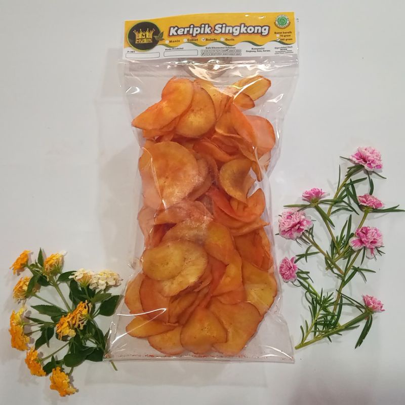 Keripik Singkong Balado 500gr